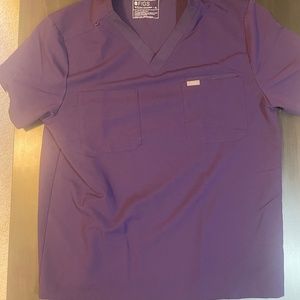 FIGS Men Size XL top and jogger pants.  Purple